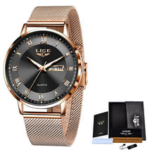 Relógio Feminino de Luxo Ultra Fino Victoria