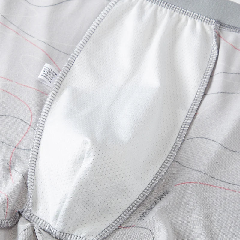 Cueca Boxers Respiravel Life - [Compre 1 e Leve 3]