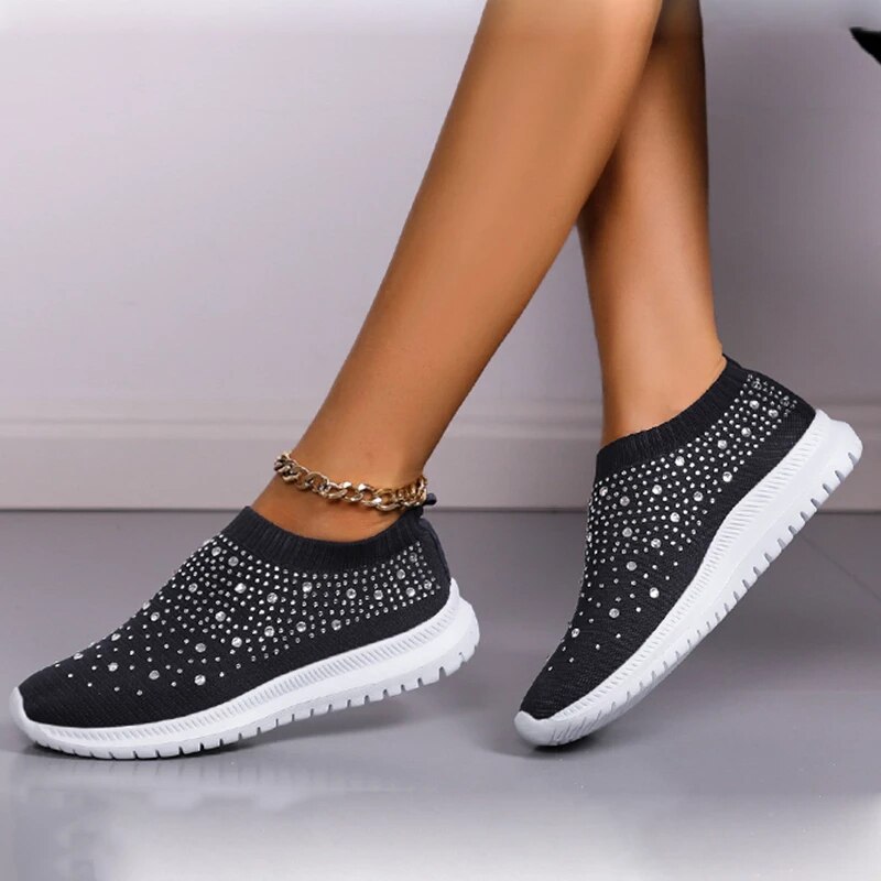 Tênis Feminino Оrthорé Strass