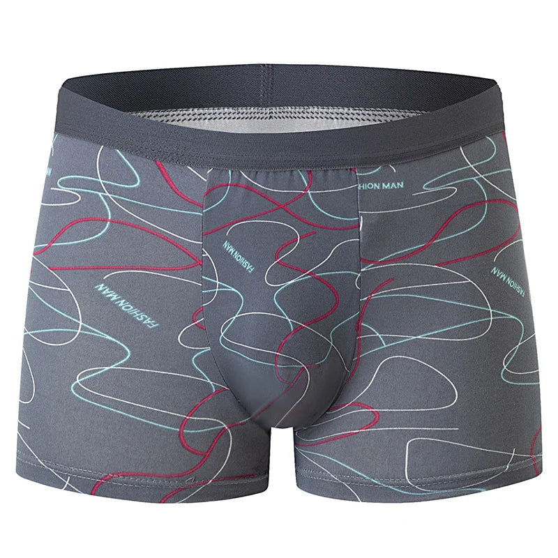 Cueca Boxers Respiravel Life - [Compre 1 e Leve 3]